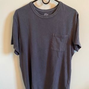 J crew navy blue pocket t